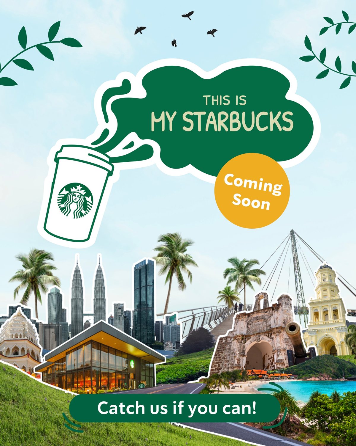 Starbucks Malaysia: This is My Starbucks key visual